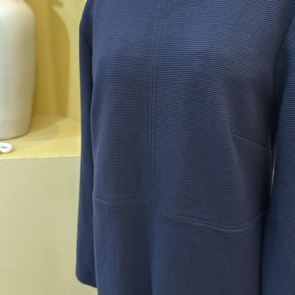 Boden Navy Blue Long Sleeve Shift Dress - Picture 4 of 16